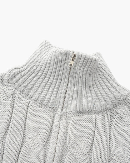 Xavier™ | Pull Demi-Zip Luxe