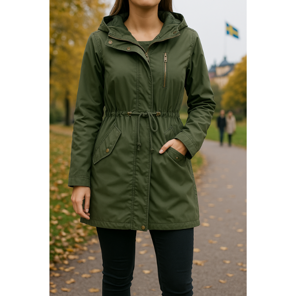 Clara™ | Veste légère imperméable à capuche