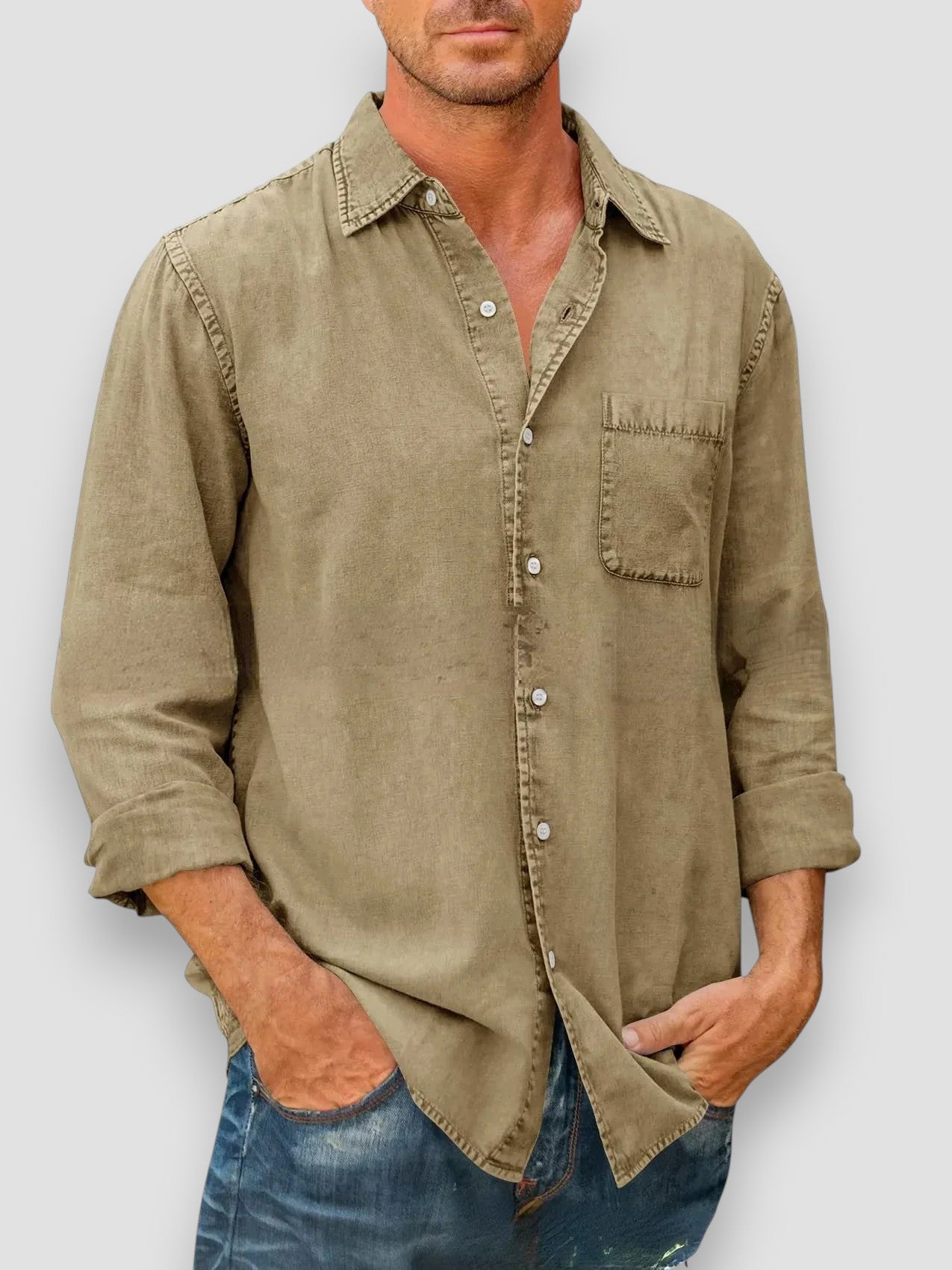 Damien™ | Chemise à Manches Longues